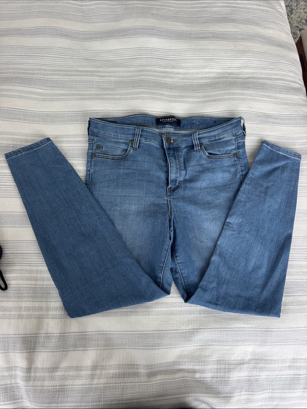Liverpool Medium Blue Skinny Jeans